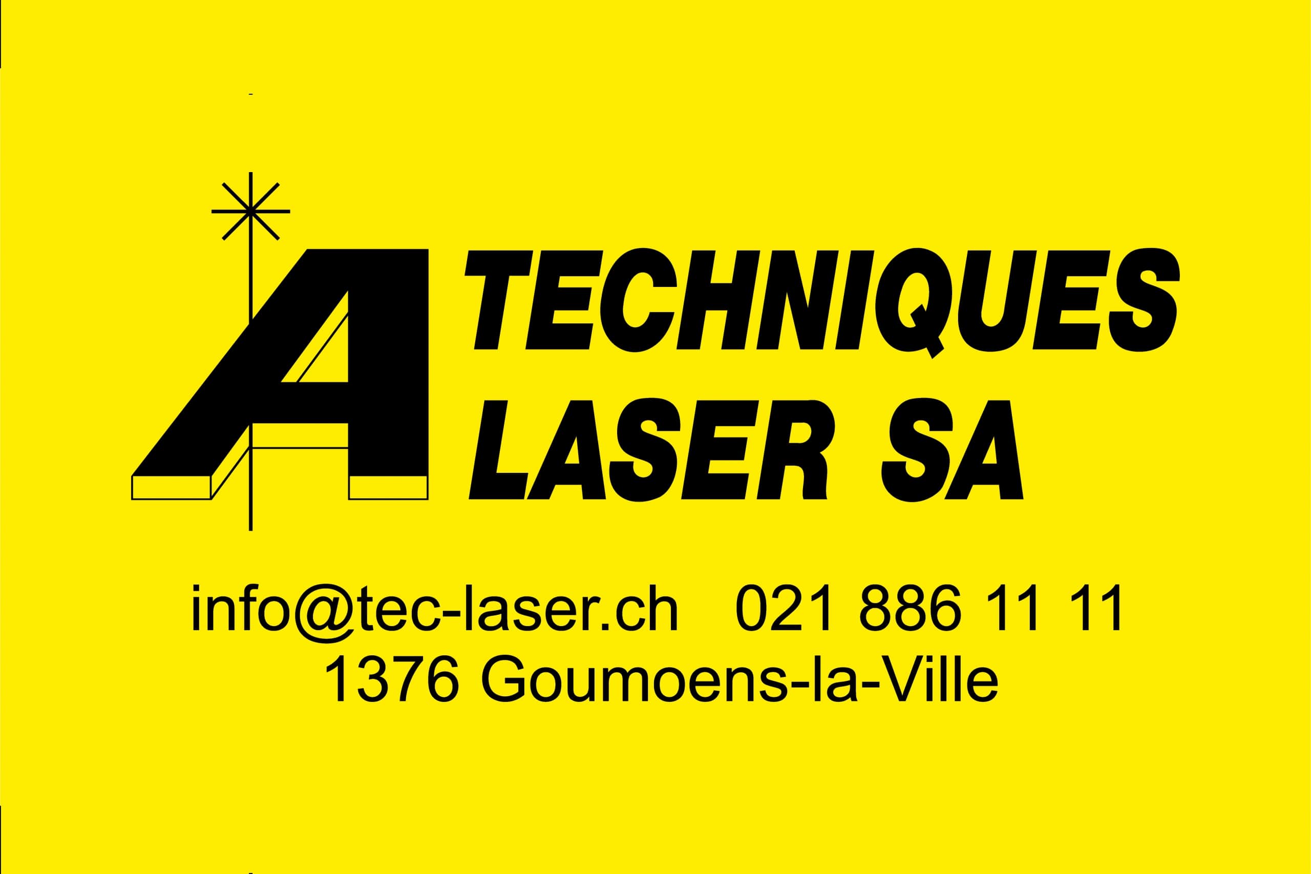 Logo du partenaire Techniques Laser SA